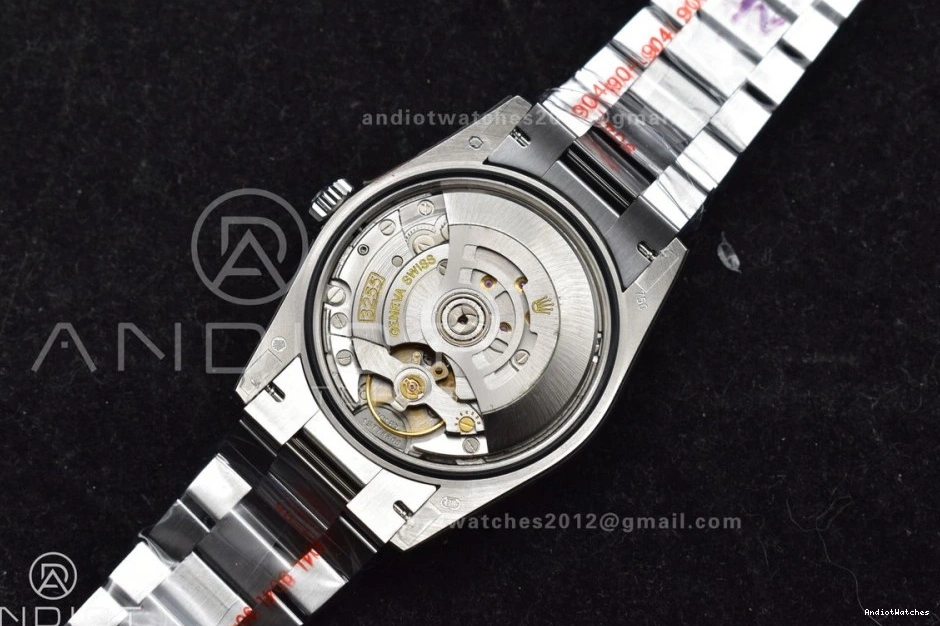 QF (Gain Best 904L V5 Edition Weight) DayDate vr3255 SS on Packable Steel President Dial Bracelet 36 Blue 672 0728